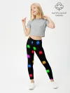 Леггинсы для девочки / Пакмен