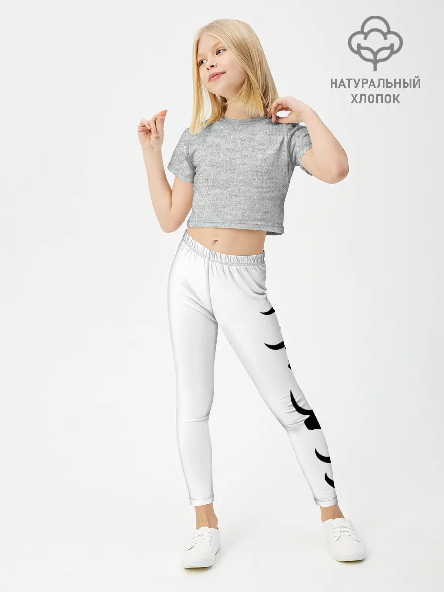 Леггинсы для девочки / Символ 2021 | Год Быка