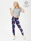 Леггинсы для девочки / Unicorn pattern