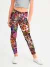 Леггинсы для девочки / Разные цветы