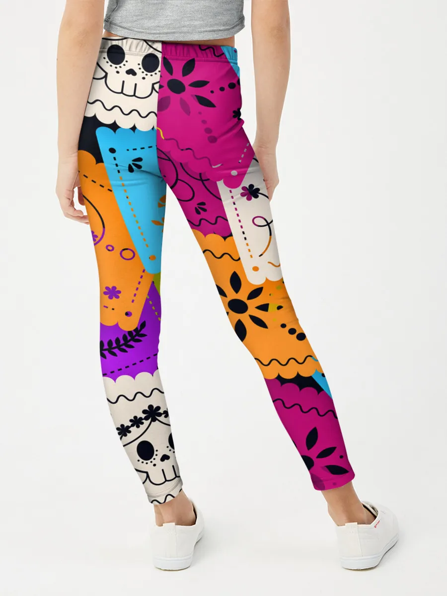 Леггинсы для девочки / Color pattern