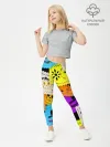 Леггинсы для девочки / Color pattern