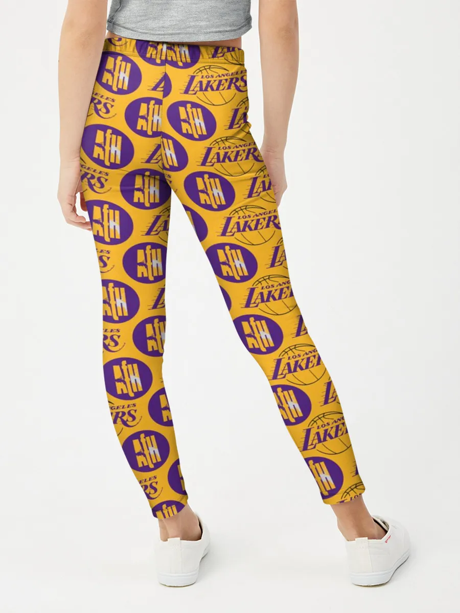 Леггинсы для девочки / LA LAKERS