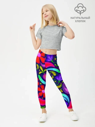 Леггинсы для девочки / Flower$$$