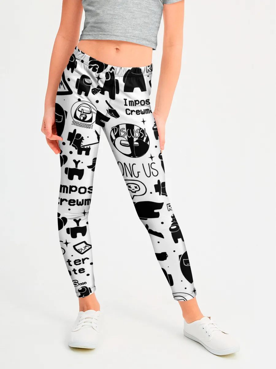 Леггинсы для девочки / AMONG US