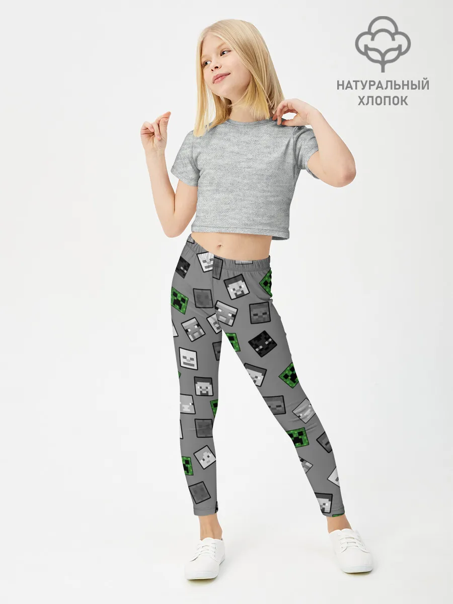 Леггинсы для девочки / Minecraft