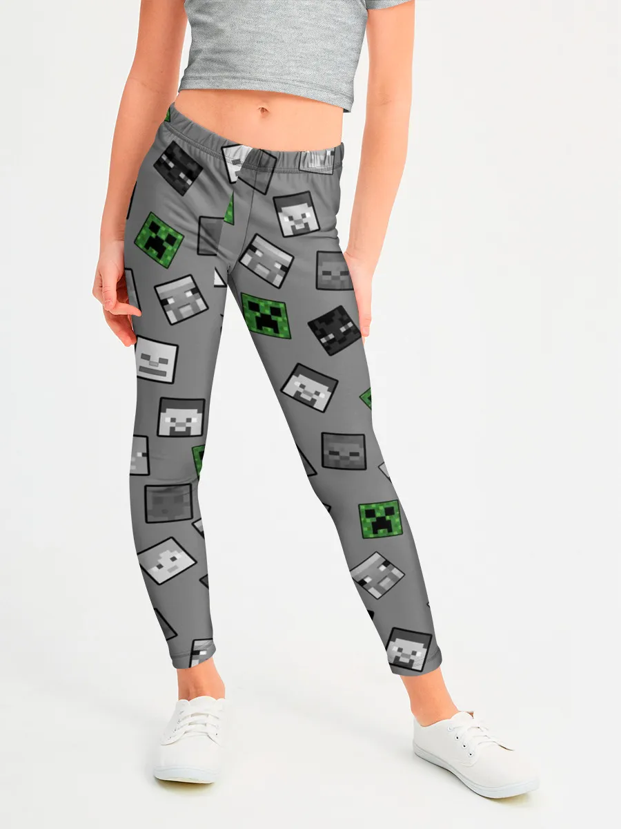 Леггинсы для девочки / Minecraft