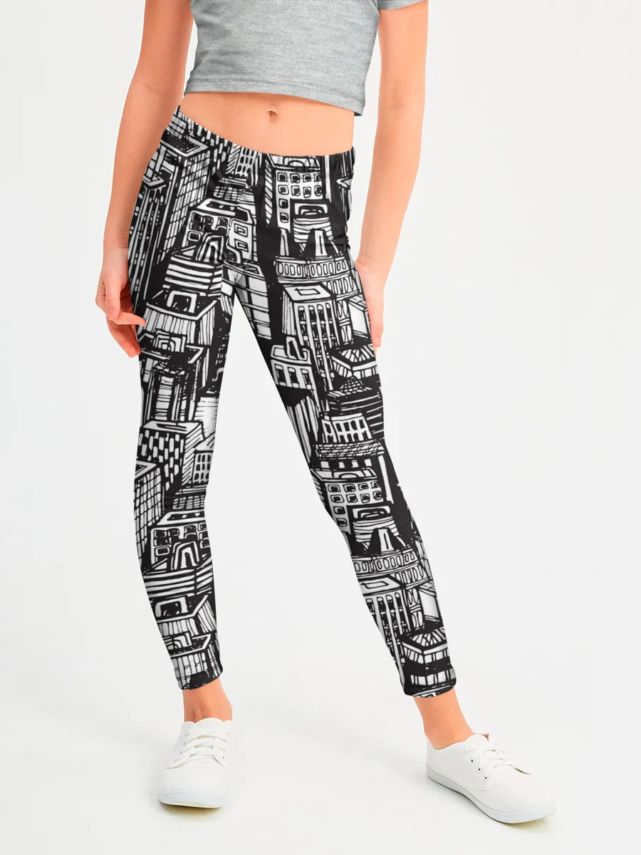 Леггинсы для девочки / Бесконечный город