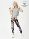 Леггинсы для девочки / Street graffiti