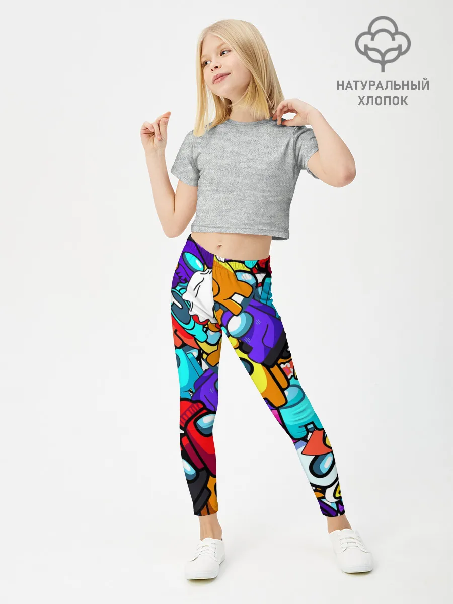 Леггинсы для девочки / AMONG US
