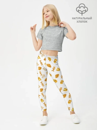 Леггинсы для девочки / Baked Goods Kowalski Pattern