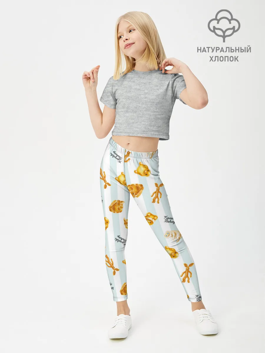 Леггинсы для девочки / Baked Goods Pattern