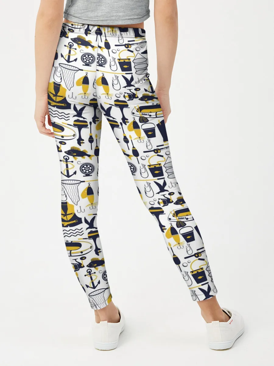 Леггинсы для девочки / Мечта рыболова