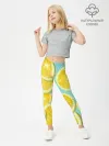 Леггинсы для девочки / лимончики