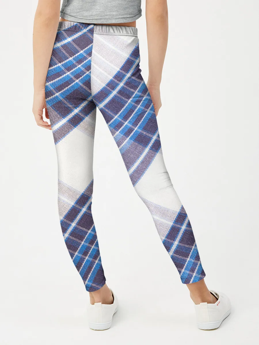 Леггинсы для девочки / Шотландка | Scottish | Tartan