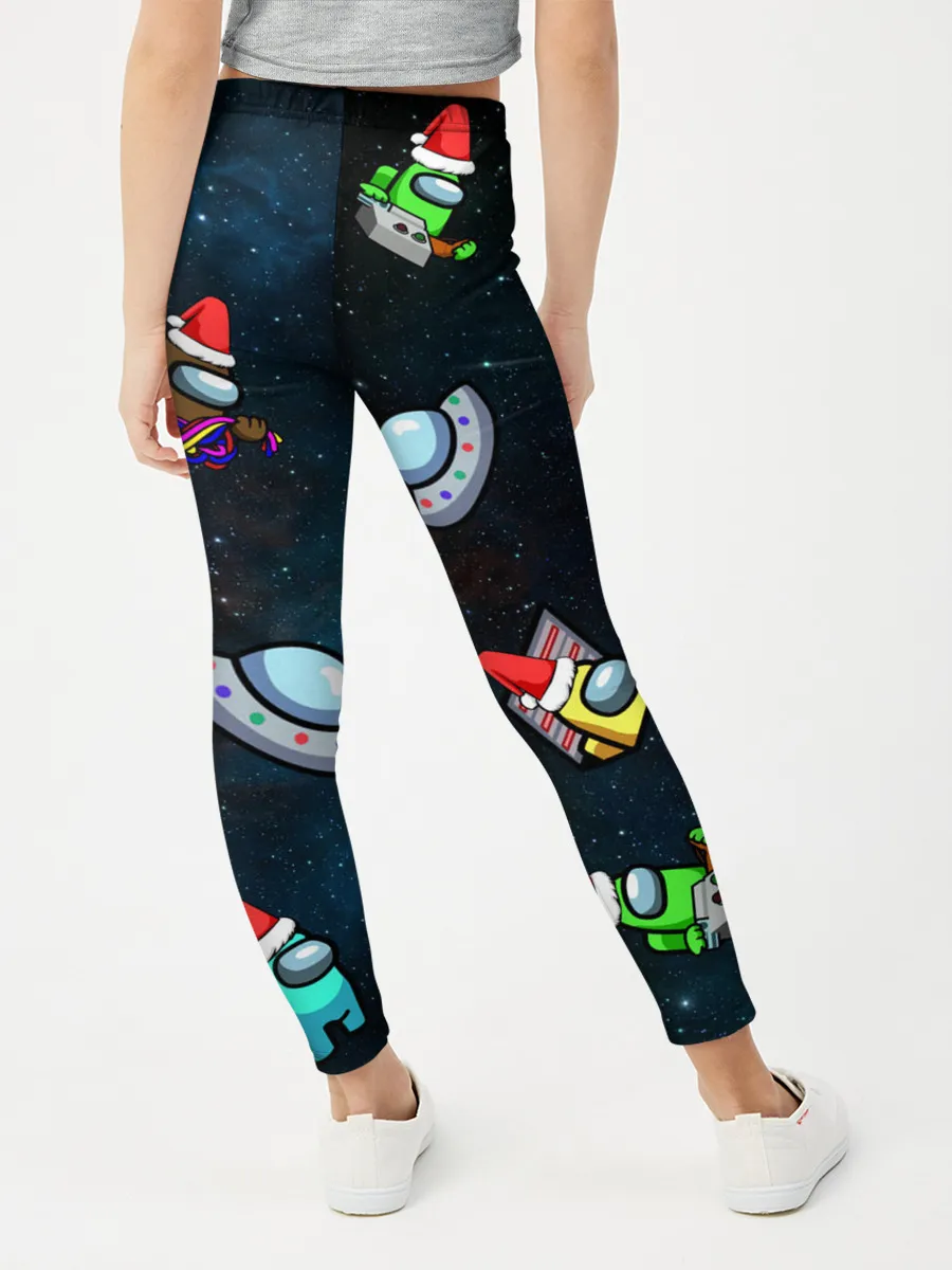 Леггинсы для девочки / Among Us 2021