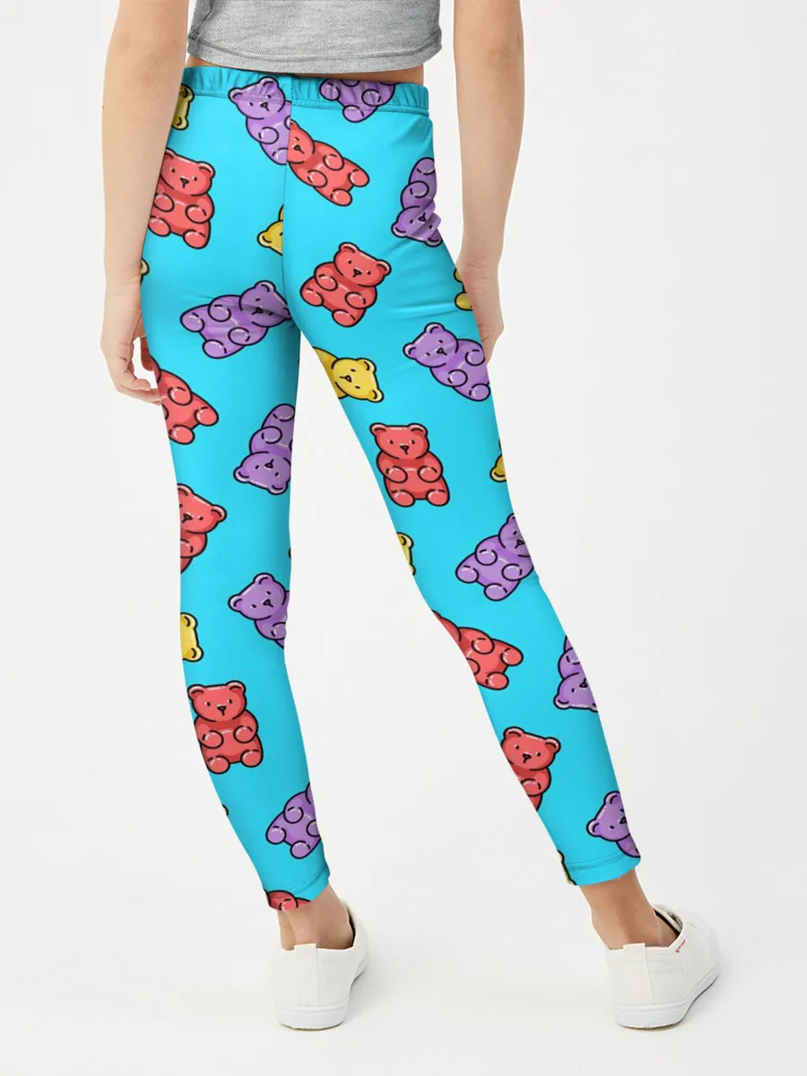 Леггинсы для девочки / Мармеладные мишки