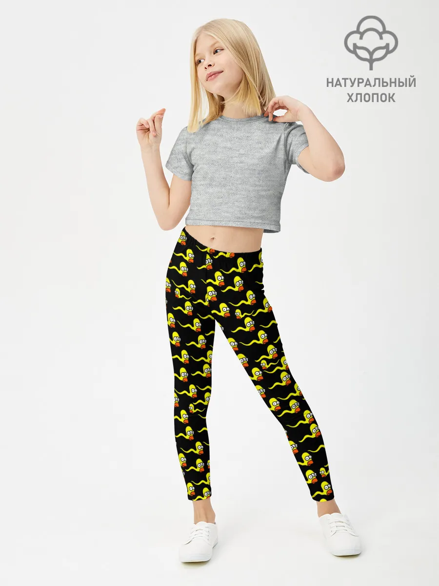 Леггинсы для девочки / Гомер