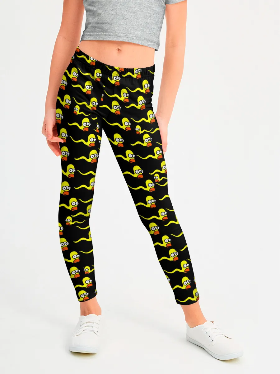 Леггинсы для девочки / Гомер