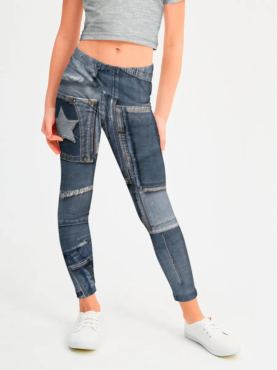 Леггинсы для девочки / Jeans life