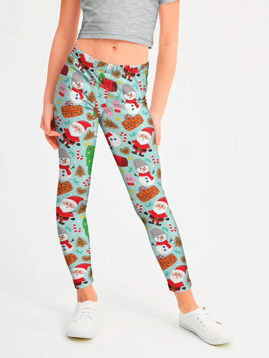 Леггинсы для девочки / Новый Год