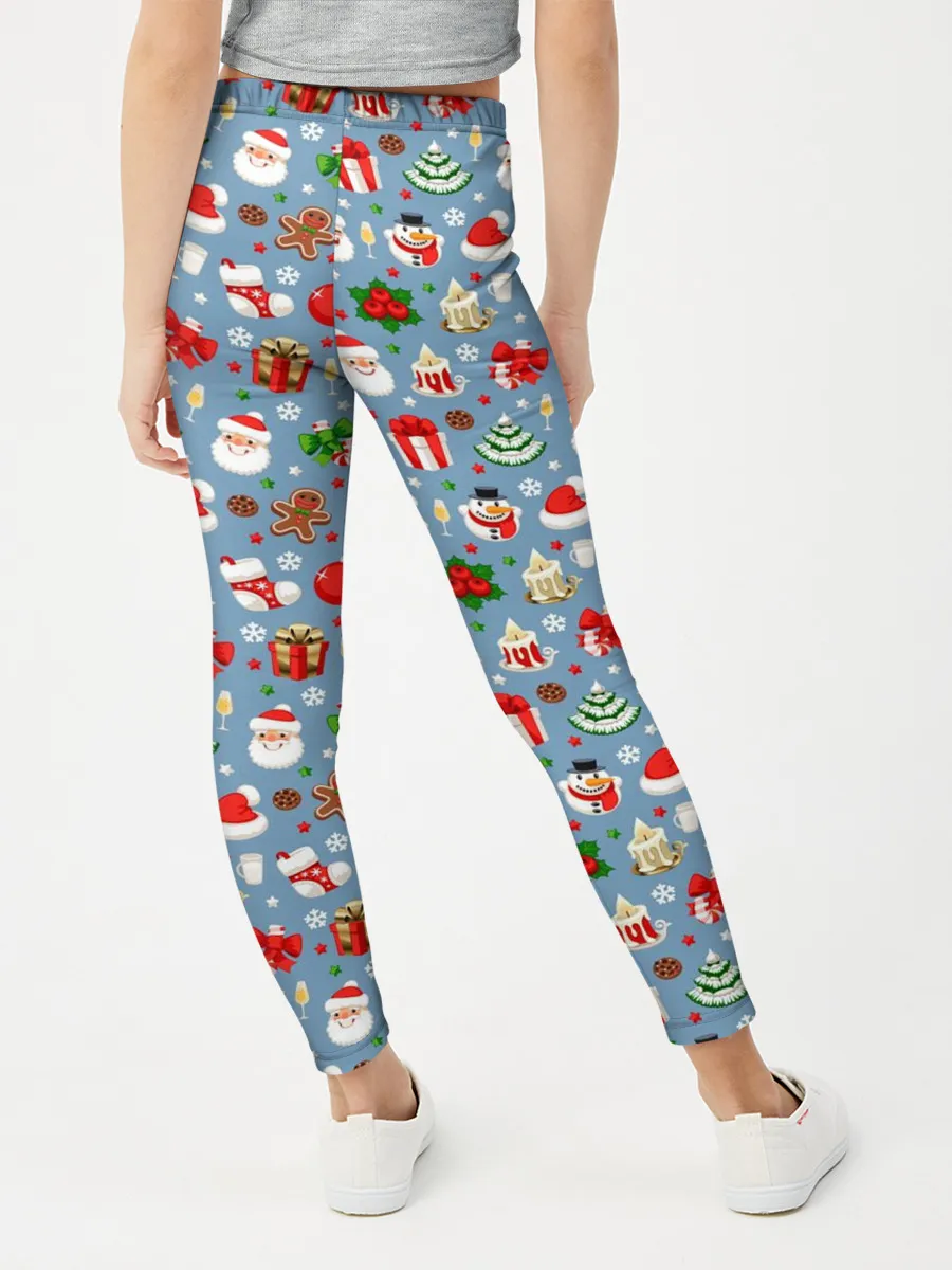 Леггинсы для девочки / Новый Год