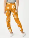 Леггинсы для девочки / Я БИТКОИН / I AM BITCOIN
