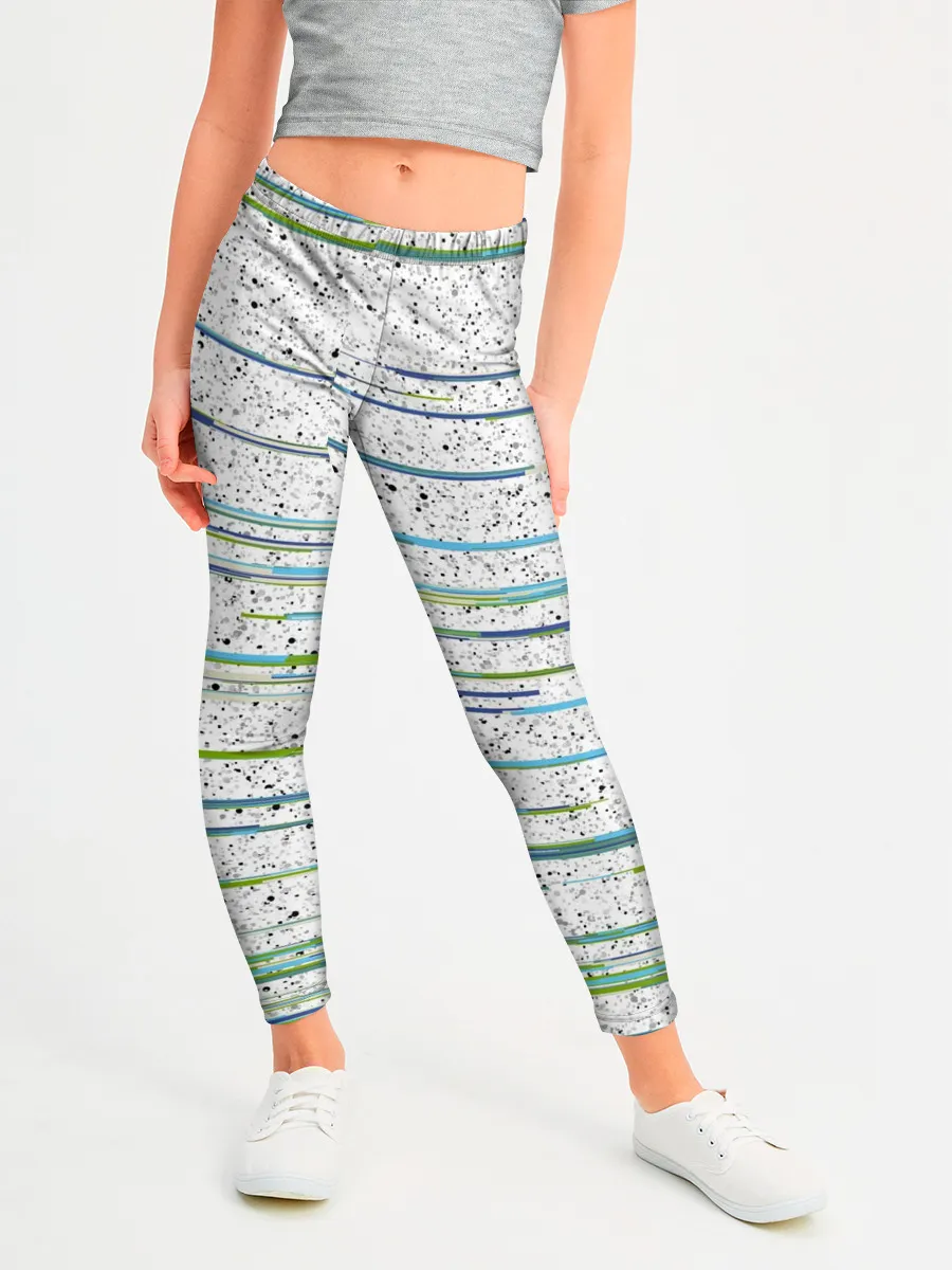 Леггинсы для девочки / Абстракция