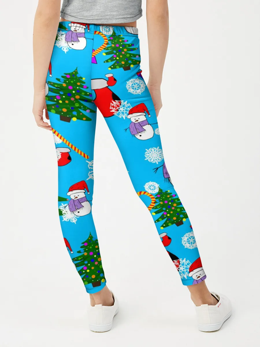 Леггинсы для девочки / Новый год