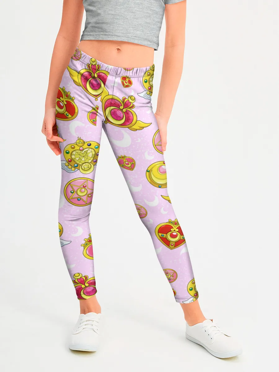 Леггинсы для девочки / Сейлор Мун