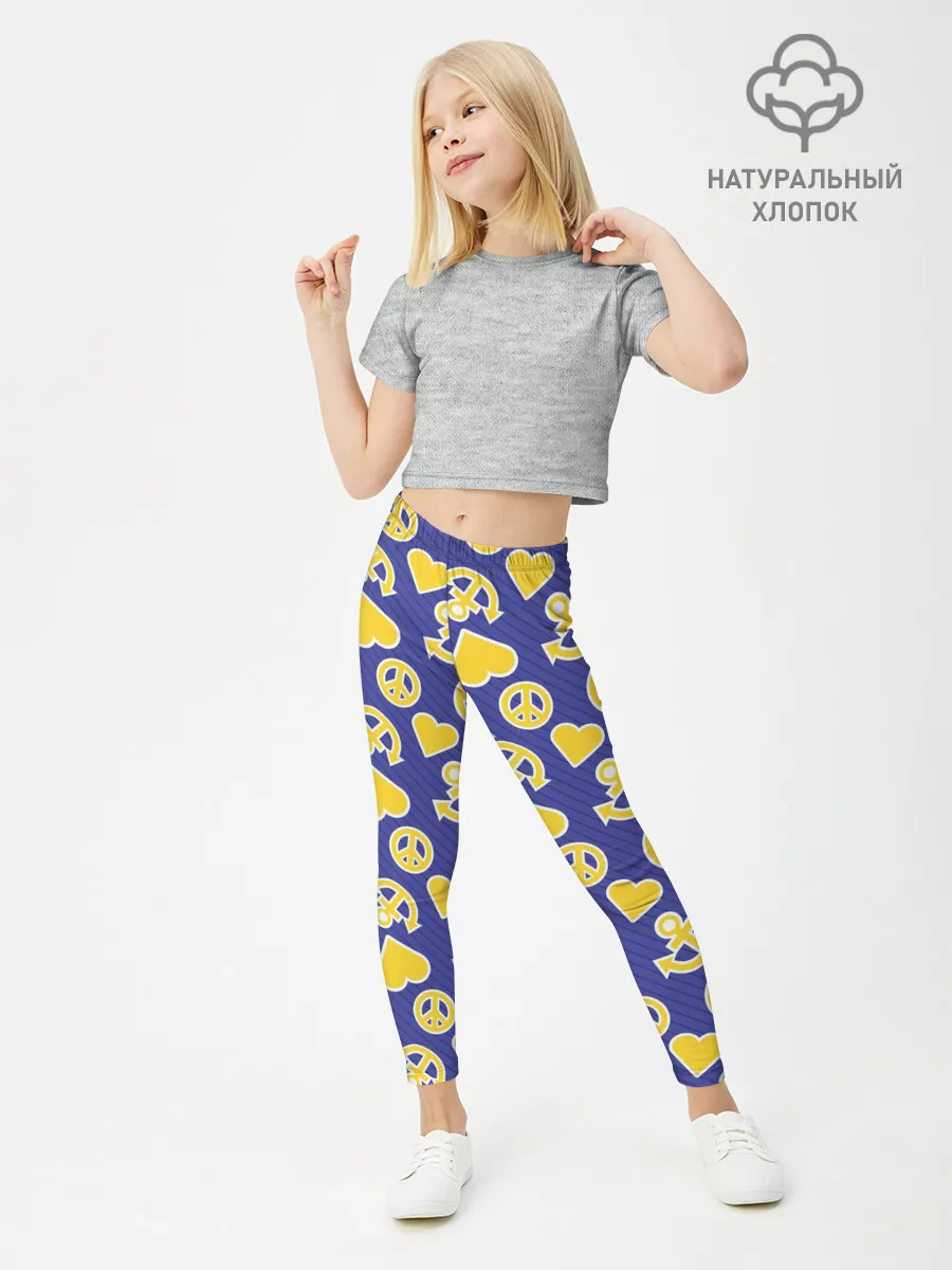 Леггинсы для девочки / Kimyou na Bouken паттерн