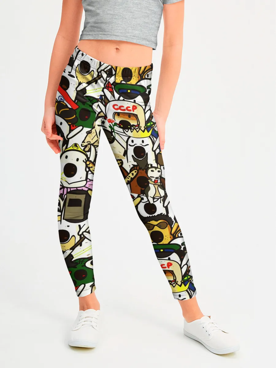 Леггинсы для девочки / НИЧОСИ