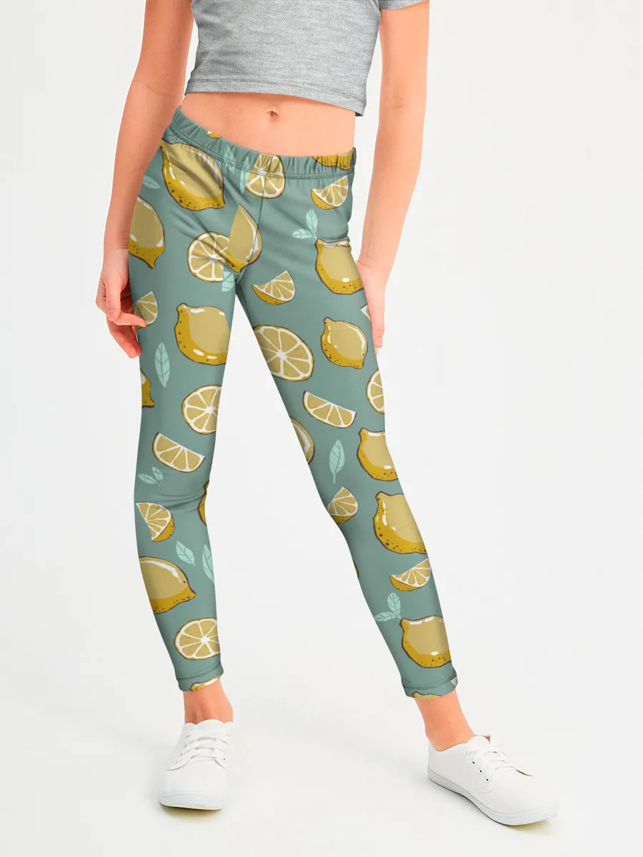 Леггинсы для девочки / Lemon