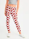 Леггинсы для девочки / Сердечки