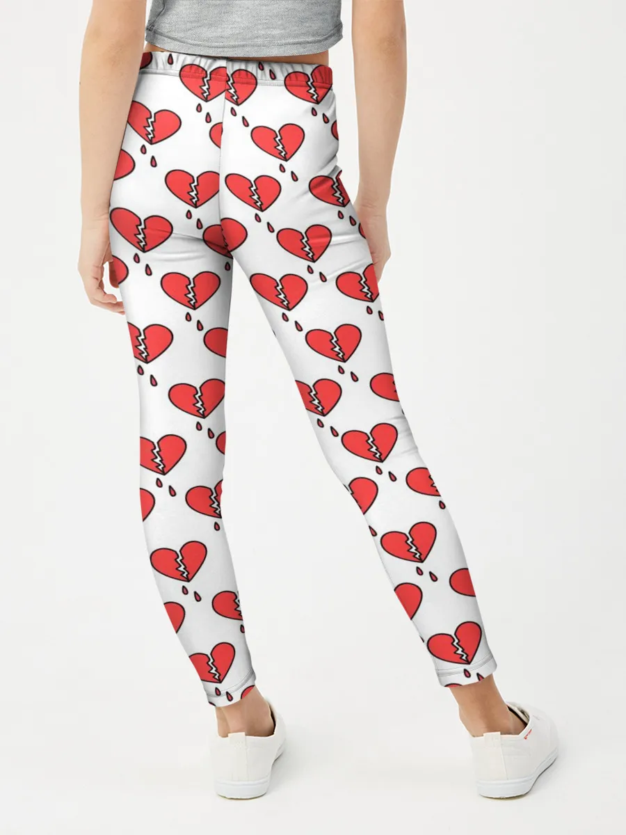 Леггинсы для девочки / Разбитое Сердце