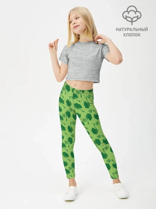 Леггинсы для девочки / 23 февраля