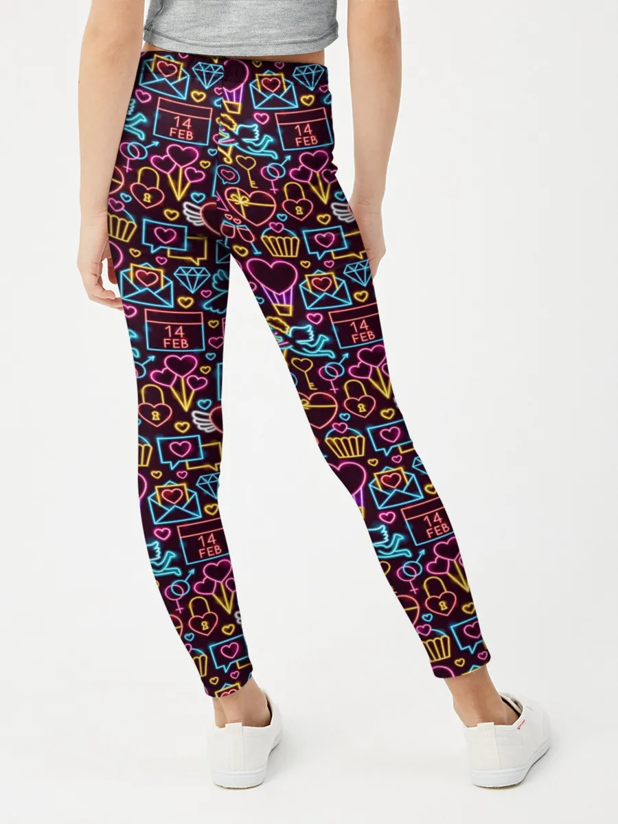 Леггинсы для девочки / 14 февраля