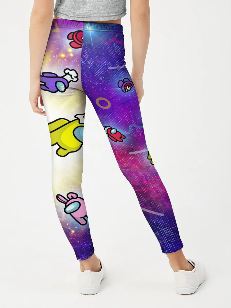 Леггинсы для девочки / Among us - просто космос