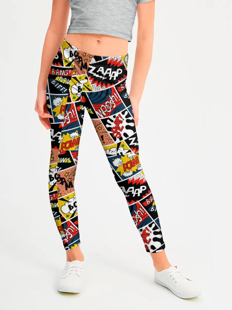 Леггинсы для девочки / Взрывы