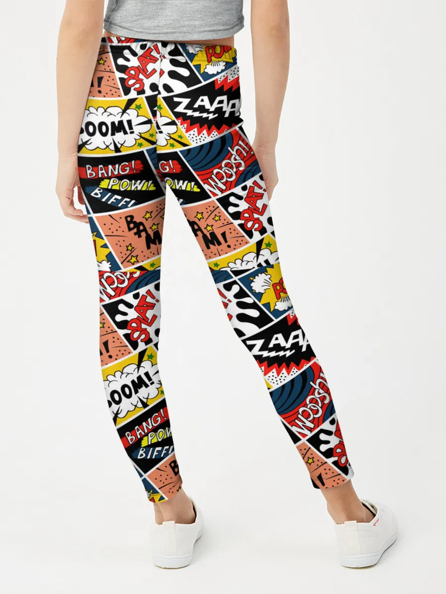 Леггинсы для девочки / Взрывы