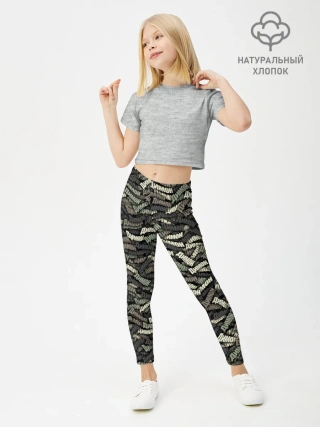 Леггинсы для девочки / Камуфляж - Димон