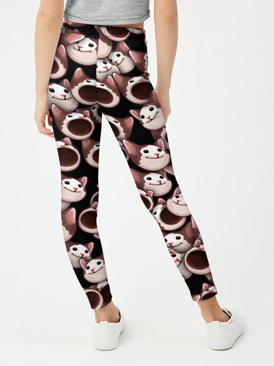 Леггинсы для девочки / Popping cats