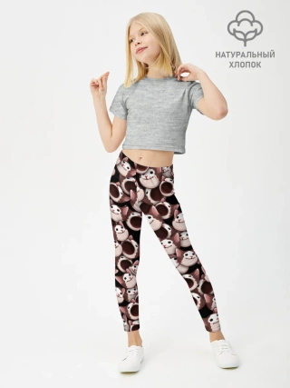 Леггинсы для девочки / Popping cats