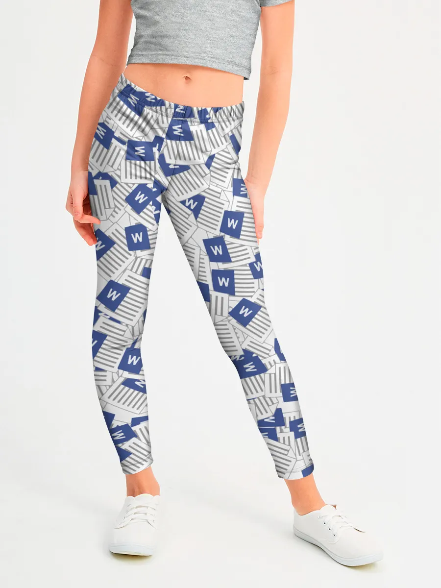 Леггинсы для девочки / Документы Word