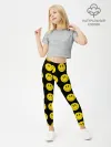 Леггинсы для девочки / Смайлики