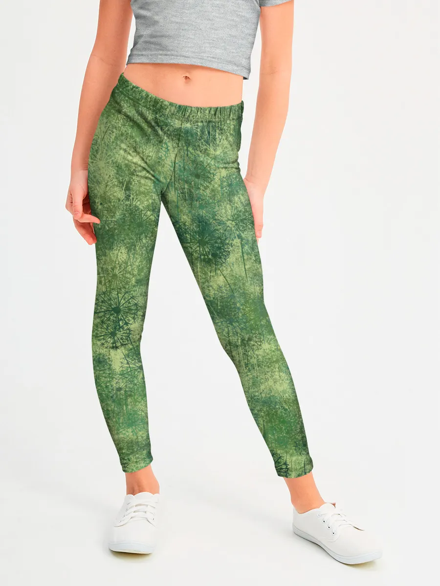 Леггинсы для девочки / Одуванчики