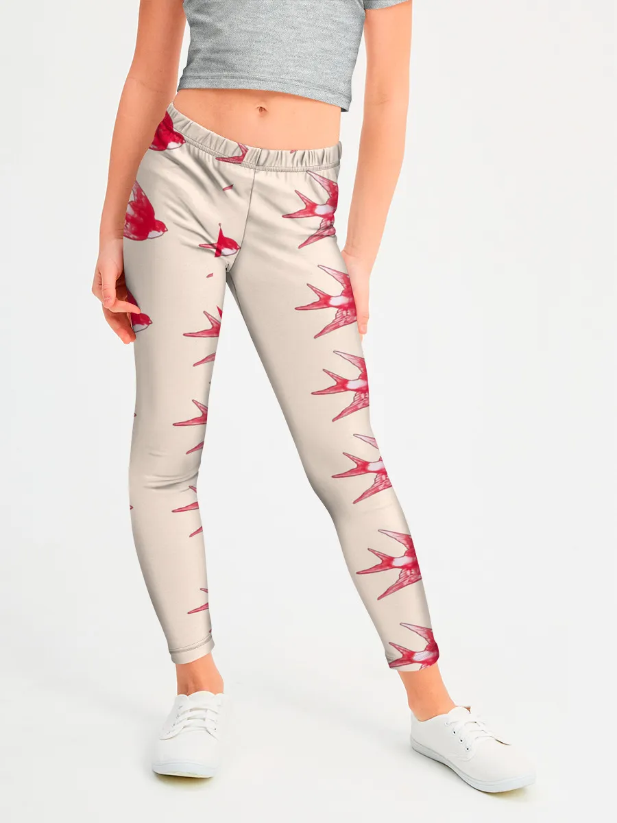 Леггинсы для девочки / Синицы