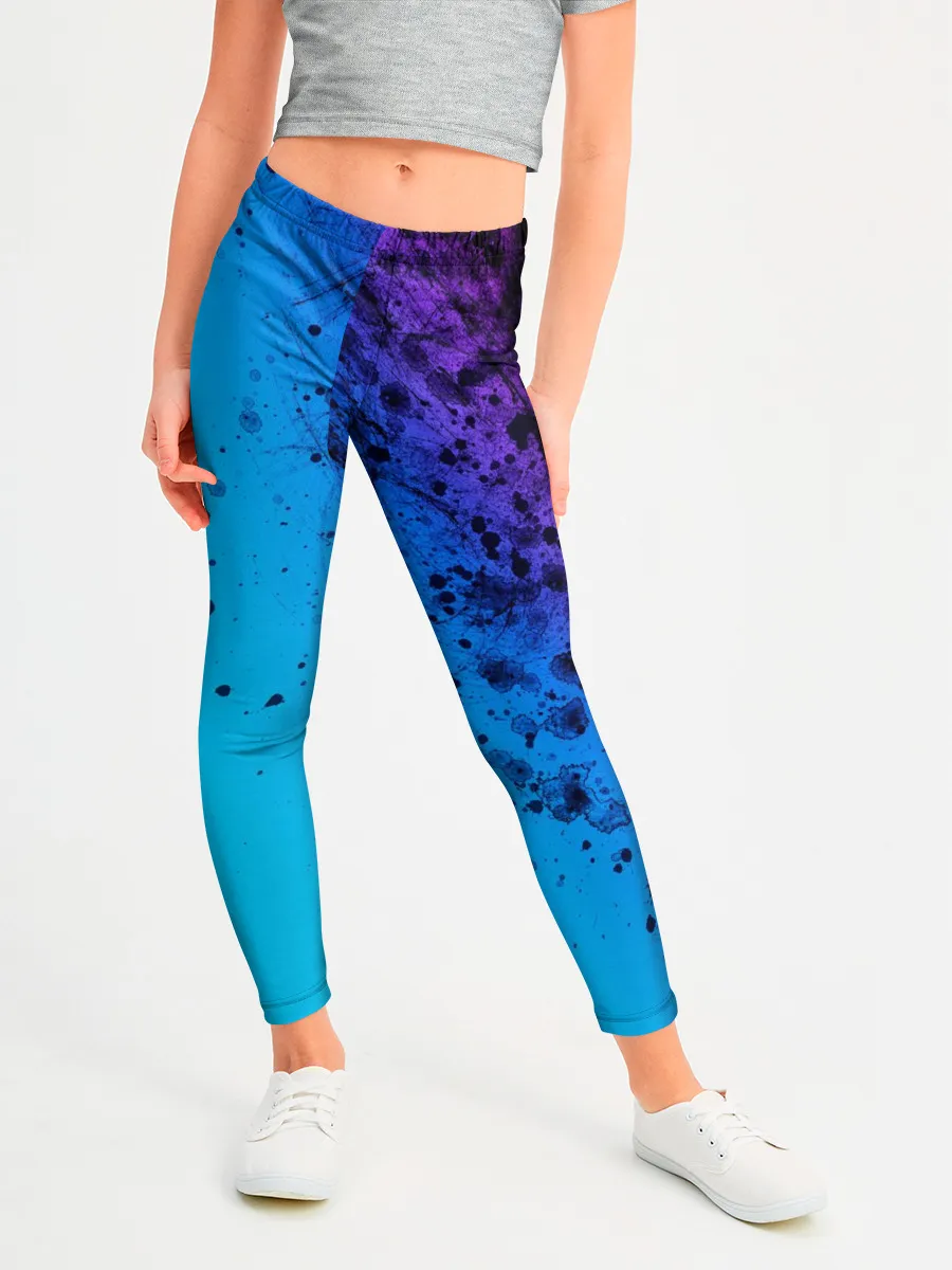 Леггинсы для девочки / Неоновые Краски