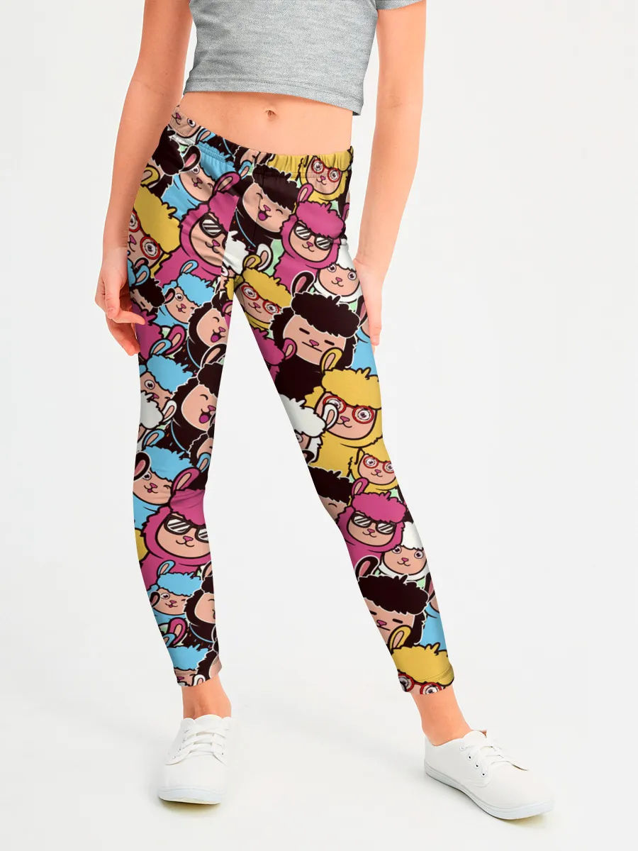 Леггинсы для девочки / Альпаки