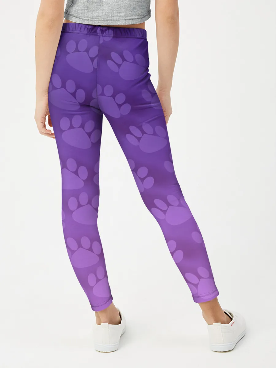 Леггинсы для девочки / Кошачьи Следы